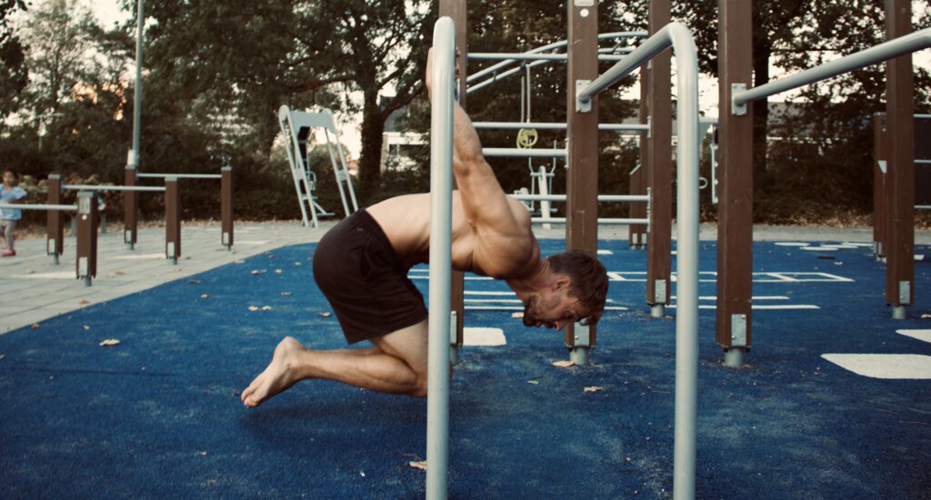 tucked back lever